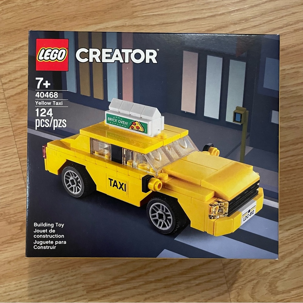 Exclusives LEGO Creator Yellow Taxi 40468